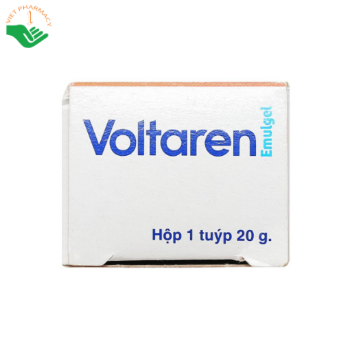 Gel bôi Voltaren Emulgel 1% Novartis điều trị giảm đau do chấn thương hoặc thấp khớp (20g)