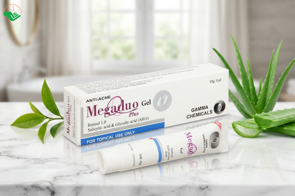 Gel hỗ trợ trị mụn bọc Megaduo gel