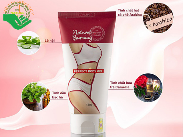 Gel tan mỡ bụng The Nature Book Burning Perfect Body