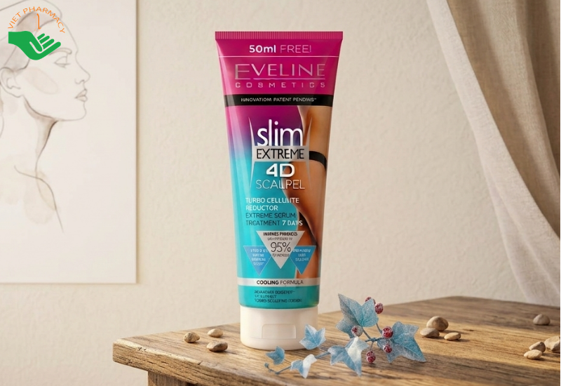 Gel tan mỡ Eveline Cosmetics Slim Extreme 4D Scalpel Turbo Cellulite Reductor