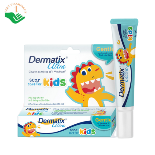 Gel hỗ trợ trị sẹo Dermatix Ultra Kids 5g