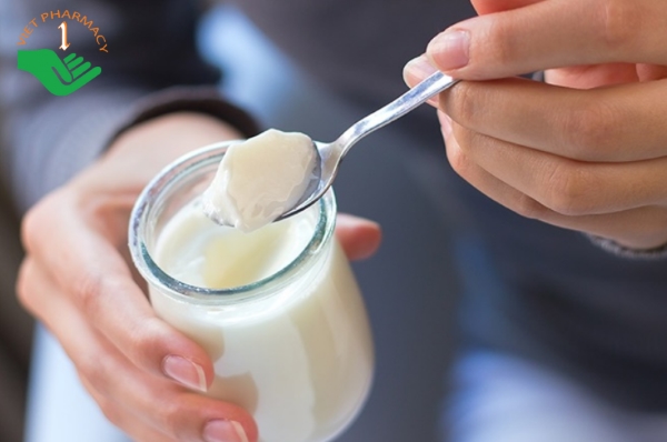 Sử dụng thực phẩm lên men tốt cho sức khỏe như: sữa chua, kombucha, giấm táo,...