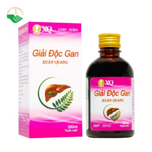 Nước thuốc giải độc gan Xuân Quang