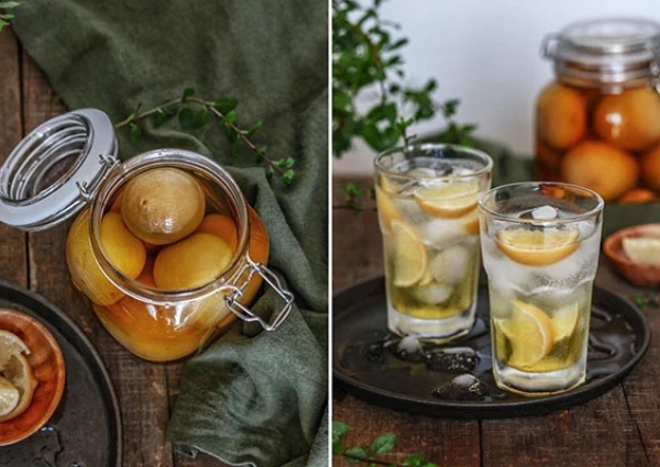 Nước chanh muối giúp kích thích tiêu hóa và giảm cơn khó chịu