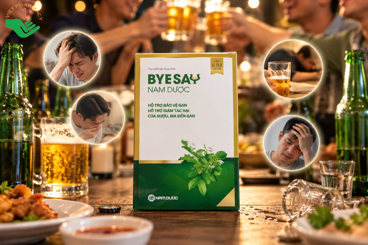 Giải rượu Bye Say Nam Dược (dạng lỏng)
