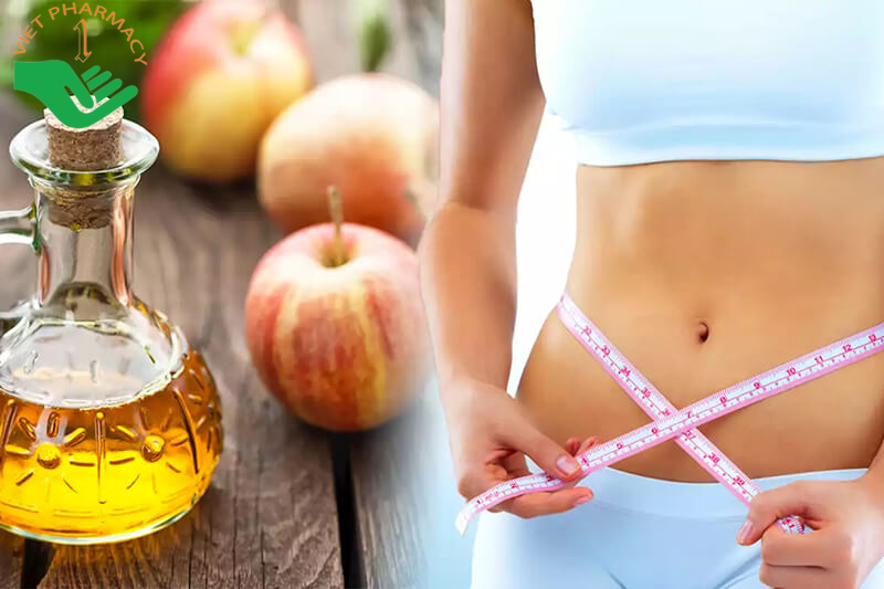 Giấm táo giúp đánh tan mỡ thừa
