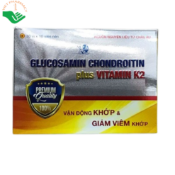 Viên uống Glucosamin Chondroitin Plus K2