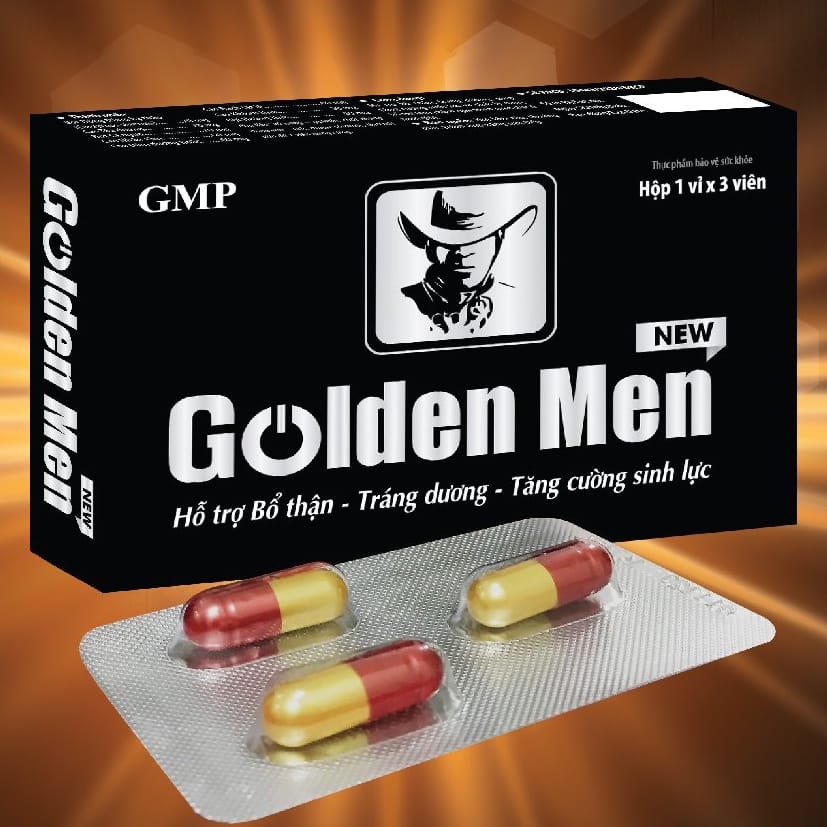 Viên uống tăng cường sinh lý Golden Men