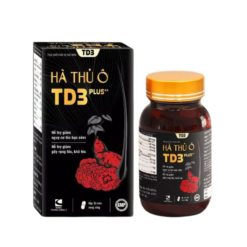 Viên kích thích mọc tóc Hà thủ ô đỏ TD3 PLUS ++ Nam Thái Dương (Hộp 30 viên)