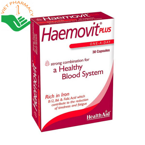 HAEMOVIT PLUS - Cung cấp sắt và Vitamin thiết yếu