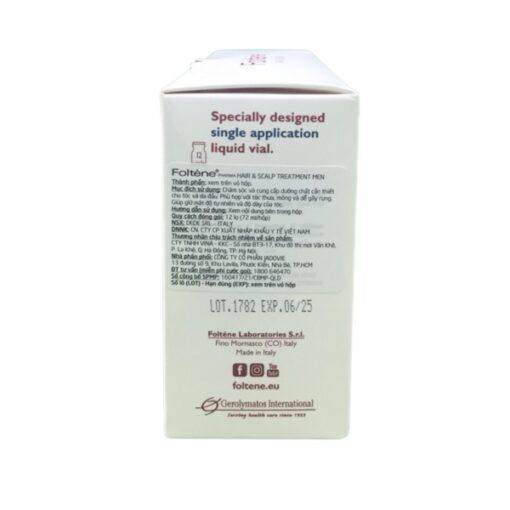 Serum dưỡng tóc cho nam Foltene Hair & Scalp Treatment For Men 72ml