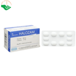 Thuốc Halozam điều trị suy giảm thần kinh, đau nửa đầu (10 vỉ x 10 viên)
