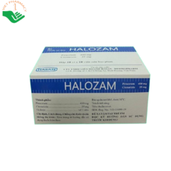 Thuốc Halozam điều trị suy giảm thần kinh, đau nửa đầu (10 vỉ x 10 viên)