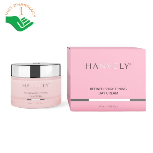 Kem giảm nám, sáng da ban ngày Hanvely Refined Brightening Day Cream 50ml