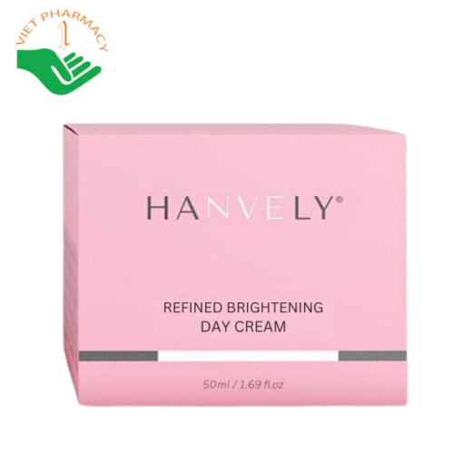 Kem giảm nám, sáng da ban ngày Hanvely Refined Brightening Day Cream 50ml