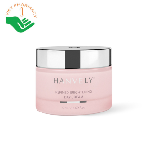 Kem giảm nám, sáng da ban ngày Hanvely Refined Brightening Day Cream 50ml