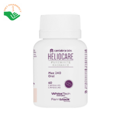 Viên uống trắng da & ngăn ngừa lão hóa Heliocare Purewhite Radiance Max 240
