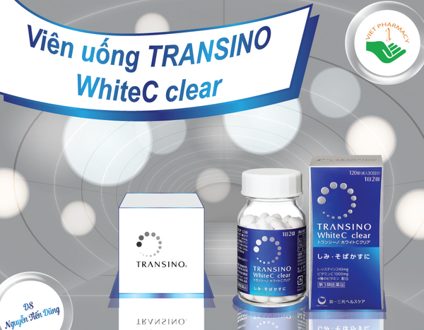 Hình ảnh viên uống Transino White C Clear