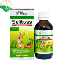 Hỗ trợ giảm ho Ultra Nature Selituss Infant Cough Drops