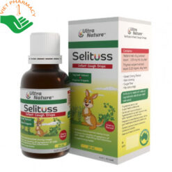 Hỗ trợ giảm ho Ultra Nature Selituss Infant Cough Drops
