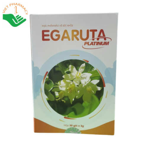 Hỗ trợ tăng cường sự tập trung, giảm căng thẳng Egaruta Platinum (Hộp 30 gói x 3g)