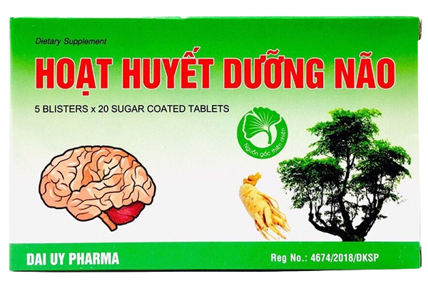 Hoạt Huyết Dưỡng Não Dai Uy Pharma