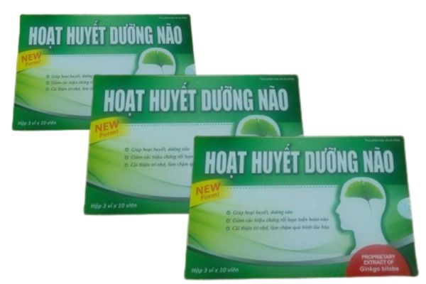 Hoạt huyết dưỡng não Tradiphar