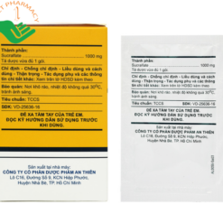 Hỗn dịch uống A.T Sucralfate 1000mg