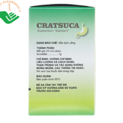 Hỗn dịch uống Cratsuca 1g