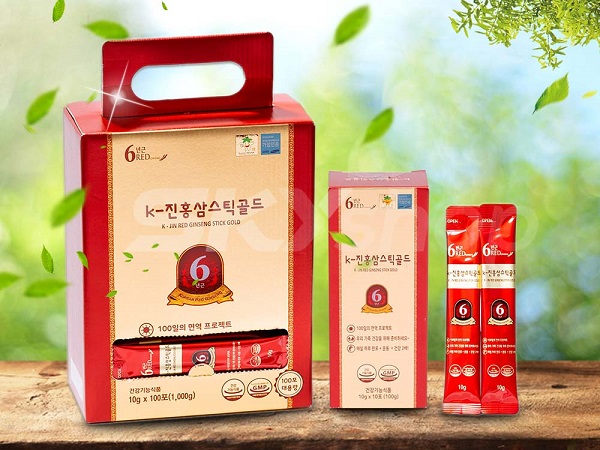 Hồng sâm cô đặc Hàn Quốc K-JIN RED GINSENG STICK GOLD