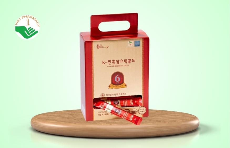 Hồng sâm cô đặc Hàn Quốc K Jin Red Ginseng Stick Gold