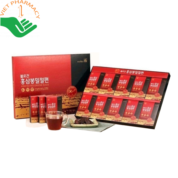 Hồng Sâm Thái Lát Tẩm Mật Ong Daedong Honeyed Red Ginseng Slice