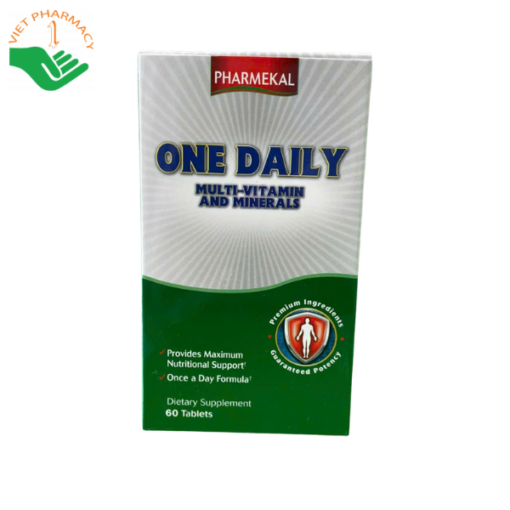 Viên uống bổ sung vitamin, tăng đề kháng One Daily Multivitamin - Minerals (Hộp 60 viên)