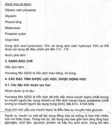 Bút tiêm Humalog Mix 50/50