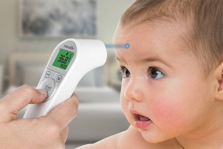 Hướng dẫn sử dụng nhiệt kế điện tử đo trán