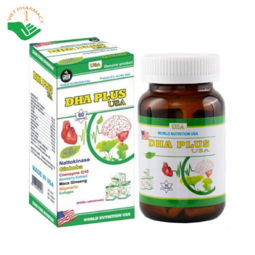 Viên uống hoạt huyết dưỡng não DHA Plus USA