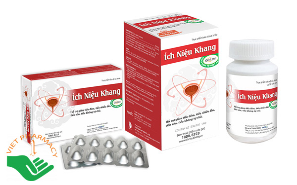 Ích Niệu Khang hộp 20 viên và 80 viên.
