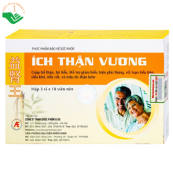 Viên uống Ích Thận Vương bổ thận, lợi tiểu (3 vỉ x 10 viên)