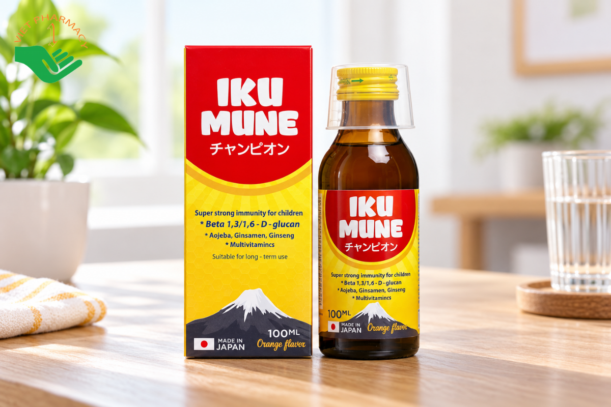 Ikumune hỗ trợ tăng cường sức đề kháng