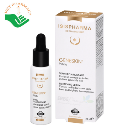 Tinh chất dưỡng trắng da Isispharma Geneskin White 28ml