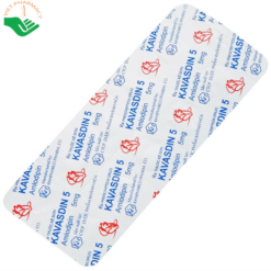 Thuốc Kavasdin 5 hỗ trợ điều trị tăng huyết áp (10 vỉ x 10 viên)