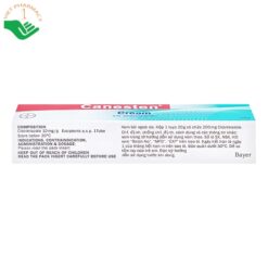 Kem bôi Canesten Cream 1% điều trị các bệnh nhiễm nấm ngoài da (Tuýp 20g)