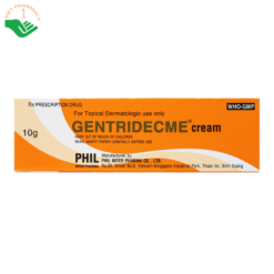 Kem bôi da Gentridecme Cream trị viêm da (Tuýp 10g)