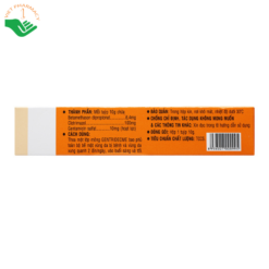 Kem bôi da Gentridecme Cream trị viêm da (Tuýp 10g)