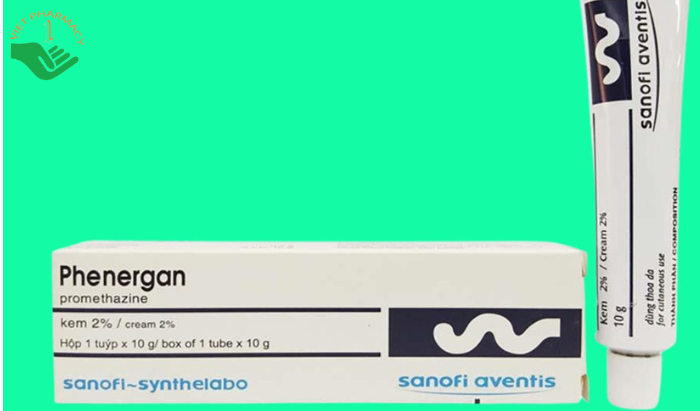 Kem bôi da Phenergan Sanofi điều trị ngứa, ngứa sẩn, côn trùng đốt (10g)