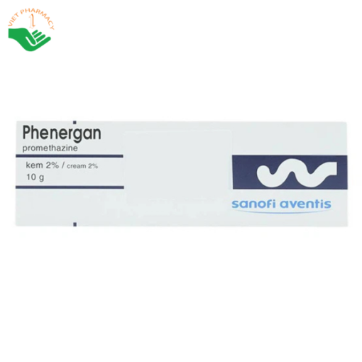 Kem bôi da Phenergan Sanofi điều trị ngứa, ngứa sẩn, côn trùng đốt (10g)