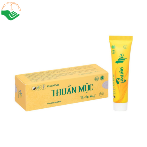 Kem bôi da Thuần Mộc Thanh Mộc Hương giúp dưỡng ẩm, làm mềm da, làm dịu mát da (Tuýp 21g)