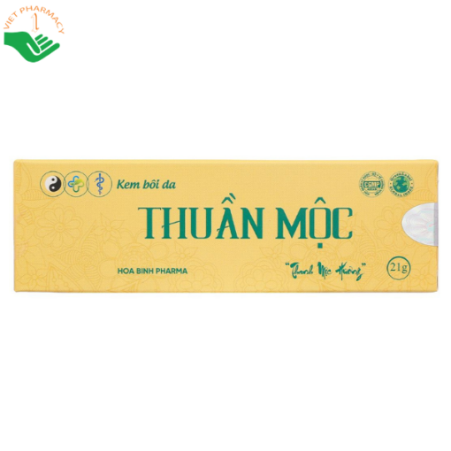 Kem bôi da Thuần Mộc Thanh Mộc Hương giúp dưỡng ẩm, làm mềm da, làm dịu mát da (Tuýp 21g)