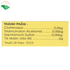 Kem bôi da Tomax Genta trị dị ứng da, nấm da (Tuýp 6g)