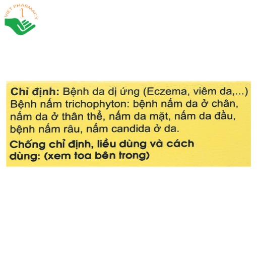 Kem bôi da Tomax Genta trị dị ứng da, nấm da (Tuýp 6g)